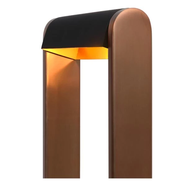Lucide LORAS - Tafellamp - 1xG9 - Koffie - detail 2
